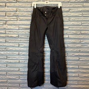 Patagonia Women's Powder Bowl Ski Snowboard Snow Pants Black Size XXS H2NO